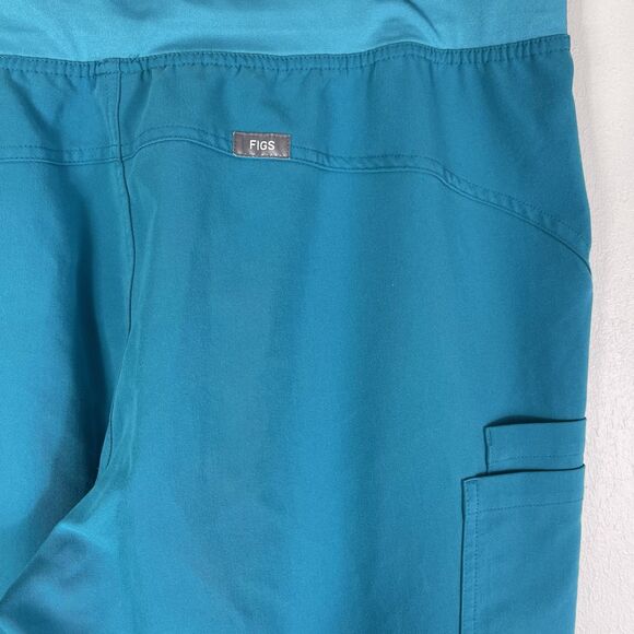 Figs Lot of 3 Women’s Kade Teal Large Scrub Pants Style T21004 Medical Nurse - Picture 6 of 12
